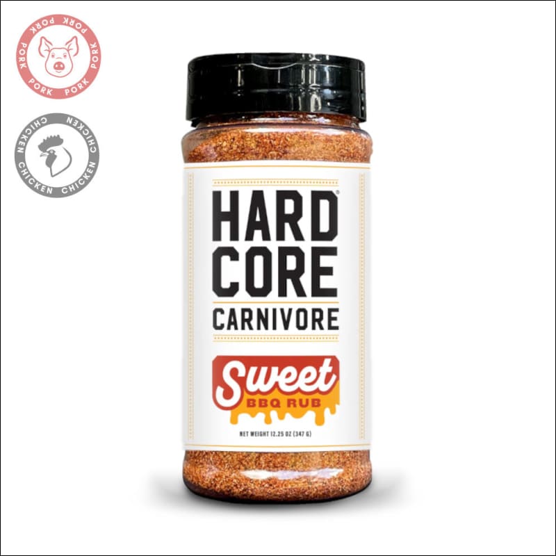 Hardcore Carnivore Sweet Rub – Hot Things Barbecues, Heaters