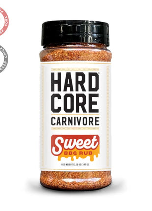 Hardcore Carnivore Sweet Rub  The Que Club   