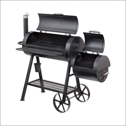 Hark Hickory Pit Offset Smoker BBQ Smokers and Pellet Grills Hark   