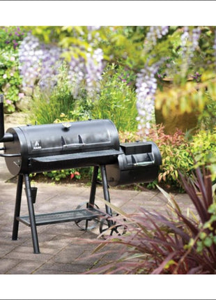 Hark Hickory Pit Offset Smoker BBQ Smokers and Pellet Grills Hark   