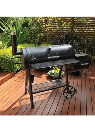 Hark Hickory Pit Offset Smoker BBQ Smokers and Pellet Grills Hark   
