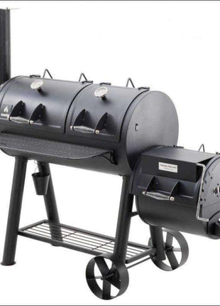 Hark Texas Pro Pit Offset Smoker BBQ Smokers and Pellet Grills Hark   