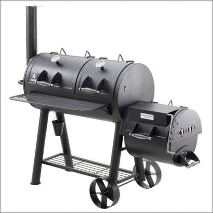 Hark Texas Pro Pit Offset Smoker BBQ Smokers and Pellet Grills Hark   