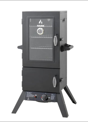 Hark Two Door Gas Smoker BBQ Smokers and Pellet Grills Hark   