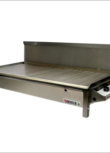 Heatlie 1150 Stainless Steel | INBUILT flat plate BBQ with lid Gas Barbecues Heatlie   