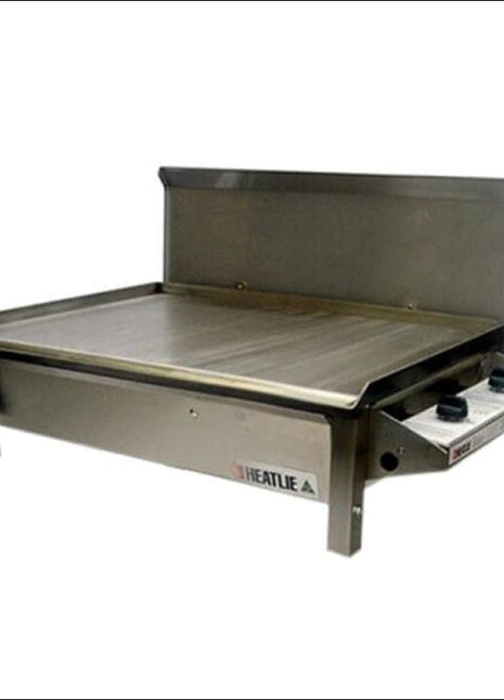 Heatlie 700 Stainless Steel | INBUILT flat plate BBQ with lid Gas Barbecues Heatlie   