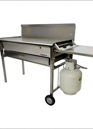 Heatlie 850 Stainless Steel | Mobile Gas Barbecues Heatlie   