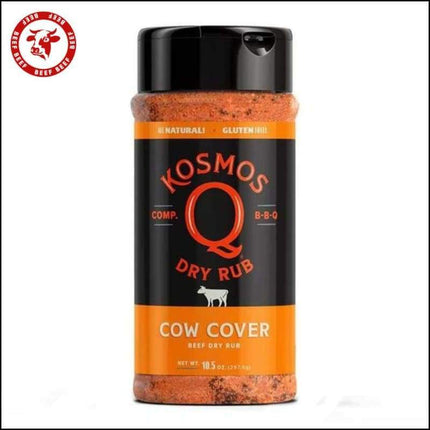 Kosmos Q Cow Cover BBQ Rubs and Sauces The Que Club   
