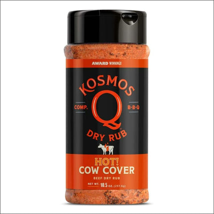 Kosmos Q Cow Cover Hot BBQ Rubs and Sauces The Que Club   