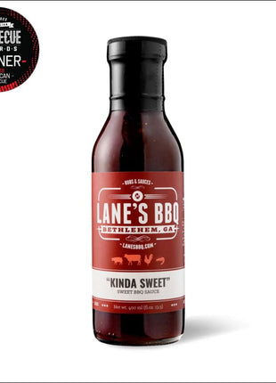 Lanes BBQ Kinda Sweet Sauce BBQ Rubs and Sauces Lane's BBQ   