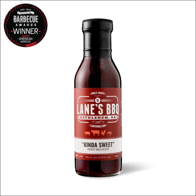 Lanes BBQ Kinda Sweet Sauce BBQ Rubs and Sauces Lane's BBQ   