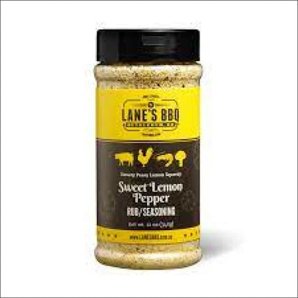 Lane's BBQ Sweet Lemon Pepper Rub BBQ Rubs and Sauces Lane's BBQ   