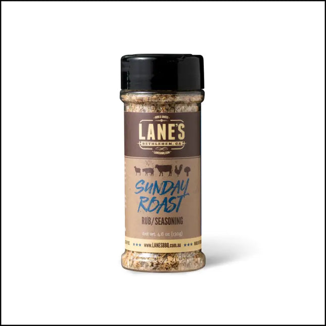 LANES SUNDAY ROAST BBQ Rubs and Sauces Lane's BBQ   