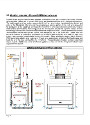 Masport INVERELL Inbuilt - Heats up to 250m² Insert Wood Heater Masport Heating