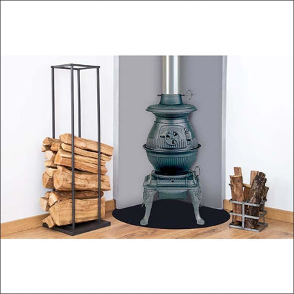 Masport KLONDIKE | Small Radiant | cast iron pot-belly wood fire Wood Heater Masport Heating   