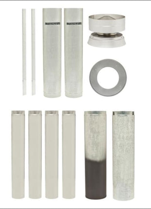 Maxiheat 6 inch Flue Kit | Air Cooled | Stainless Steel Wood Heater Maxiheat   