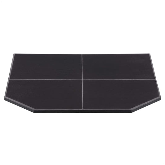 Maxiheat Hearth 1.2x1.2 Gloss Black Hot Things Barbecues, Heaters