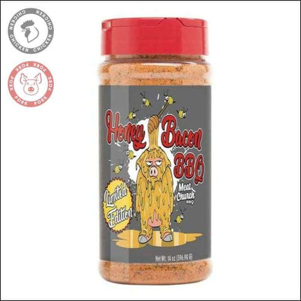 Meat Church's Honey Bacon BBQ Rubs and Sauces The Que Club   