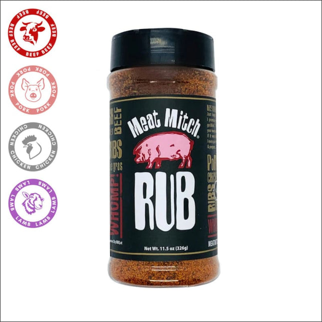Meat Mitch "WHOMP! Competition Rub"  The Que Club   