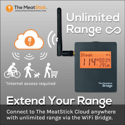 MeatStick WiFi Bridge Set – Unlimited Range Accessories for Barbeques Hark   