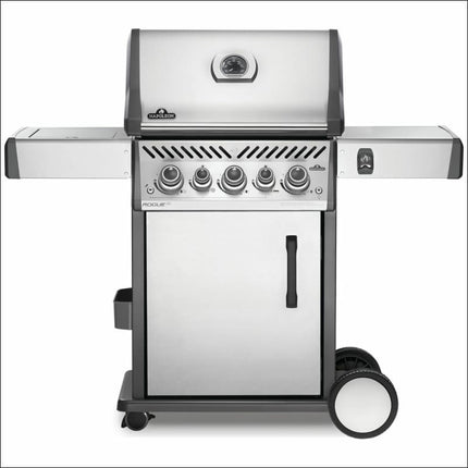 Napoleon Rogue RSE 425 3 Burner SS BBQ with Side Burner Stainless Steel Gas Barbecues Napoleon   