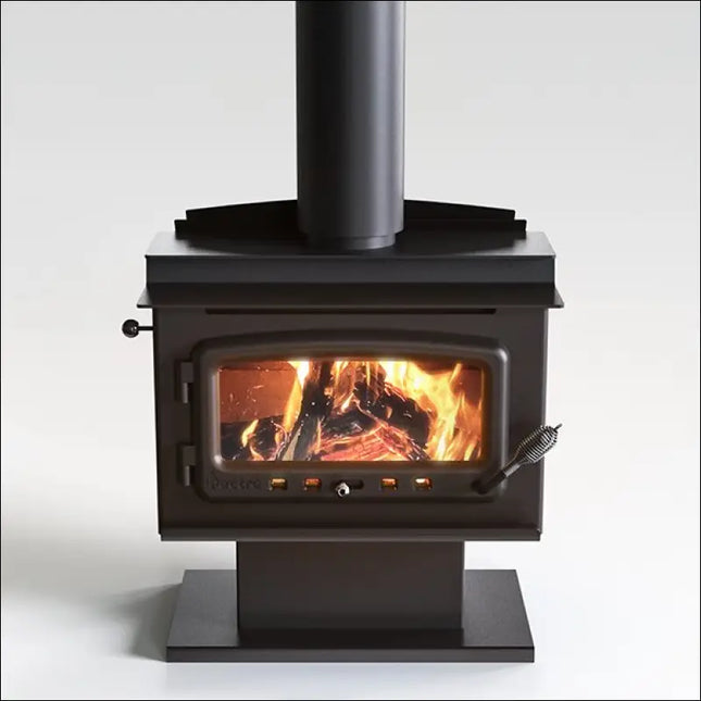 Nectre MK1 - Pedestal - Heats up to 200m² Wood Heater Nectre