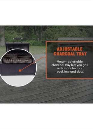 Oklahoma Joe's Rambler Tabletop Charcoal Grill Charcoal Barbecues Gasmate   