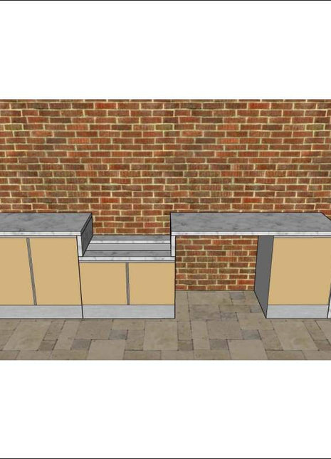 Outdoor Kitchen - Ecco 10, up to 3595mm Hot Things - Barbecues, Heaters, Outdoor Kitchens