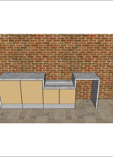 Outdoor Kitchen - Ecco 11, up to 2995mm Hot Things - Barbecues, Heaters, Outdoor Kitchens