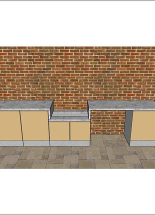 Outdoor Kitchen - Ecco 14, up to 3895mm Hot Things - Barbecues, Heaters, Outdoor Kitchens