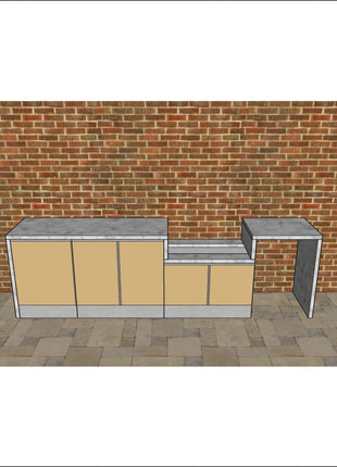 Outdoor Kitchen - Ecco 15, up to 3295mm Hot Things - Barbecues, Heaters, Outdoor Kitchens