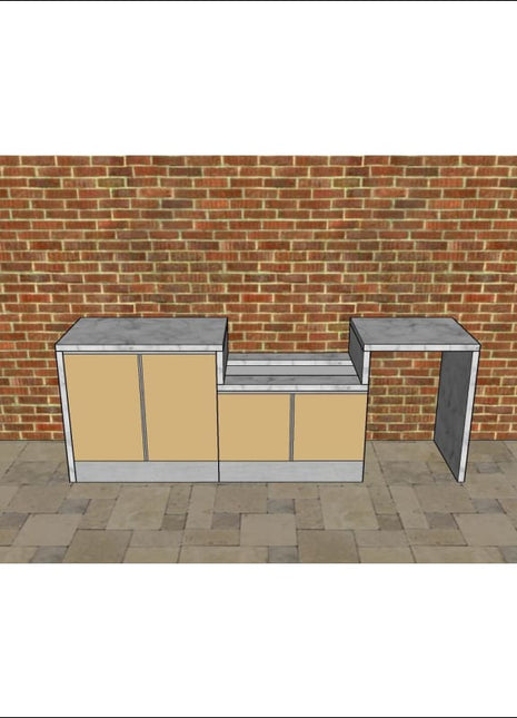 Outdoor Kitchen - Ecco 7, up to 2695mm Hot Things - Barbecues, Heaters, Outdoor Kitchens Barbecues and Heaters