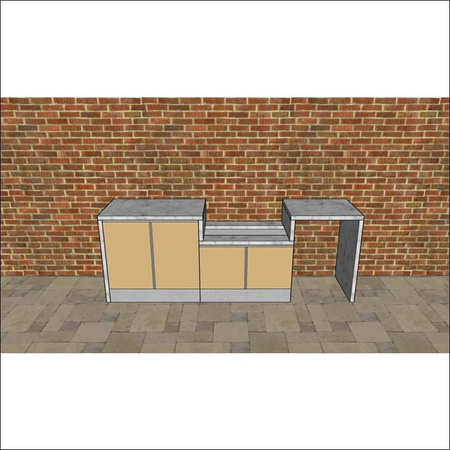 Outdoor Kitchen - Ecco 7, up to 2645mm  Hot Things - Barbecues, Heaters, Outdoor Kitchens Barbecues and Heaters   