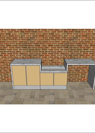 Outdoor Kitchen - Ecco 8, up to 2995mm Hot Things - Barbecues, Heaters, Outdoor Kitchens