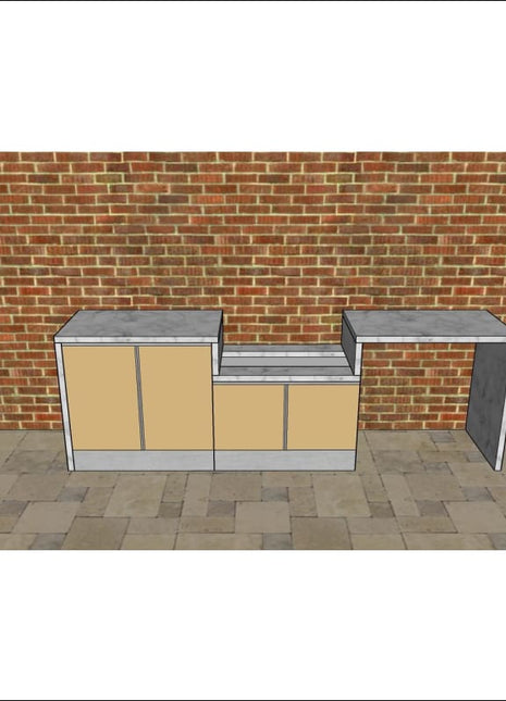 Outdoor Kitchen - Ecco 8, up to 2995mm Hot Things - Barbecues, Heaters, Outdoor Kitchens