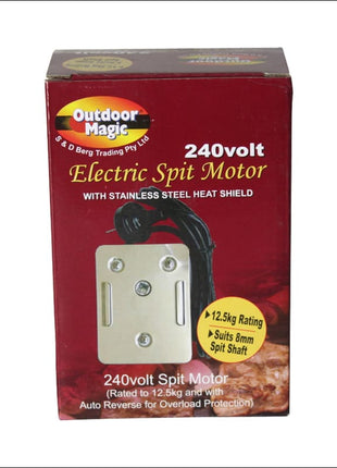 Outdoor Magic | Spit Motor 240 Volt Accessories for Barbeques S & D Berg   