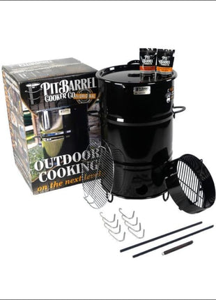 Pit Barrel Cooker PBX | 22.5" | Popular U.S. Made (Copy) Charcoal Barbecues The Que Club