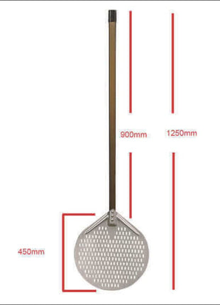 Pizza Oven Turner 1250mm long | Outdoor Magic Accessories for Barbeques S & D Berg   