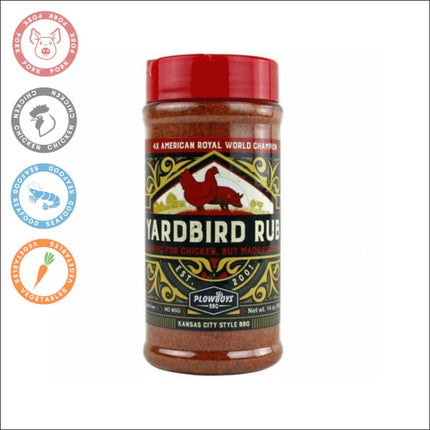 ‘Plowboys BBQ’ Yardbird Rub BBQ Rubs and Sauces Hark   