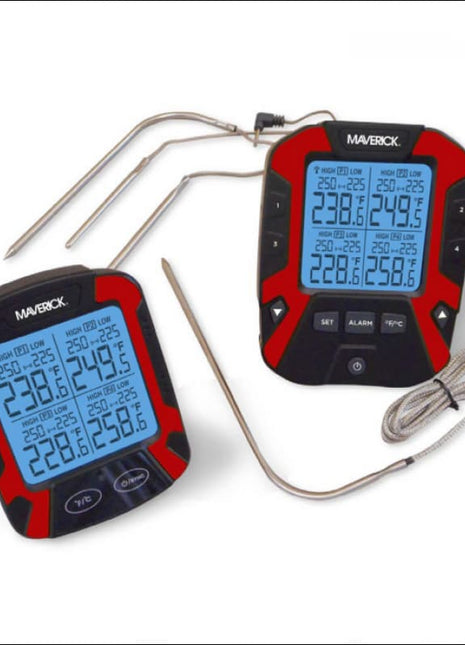 REMOTE BBQ THERMOMETER FOUR PROBES Accessories for Barbeques Maverick   