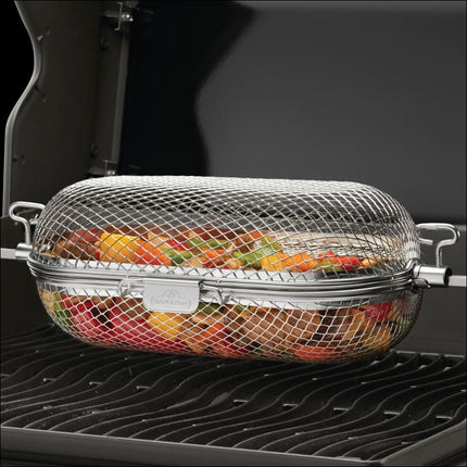 ROTISSERIE GRILL BASKET Accessories for Barbeques Napoleon   