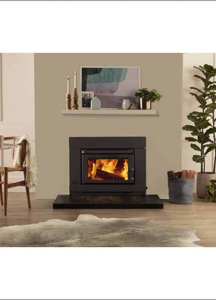 Saxon Blackwood Insert - Heats up to 280 m² Insert Wood Heater Saxon
