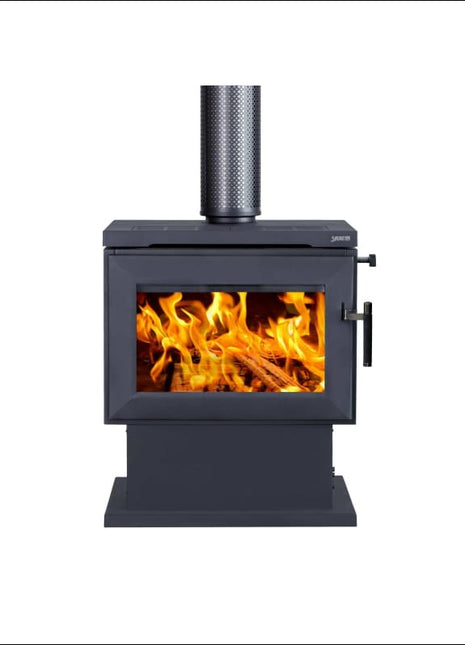 Saxon Mahogany - Heats up to 350 m² Wood Heater Saxon