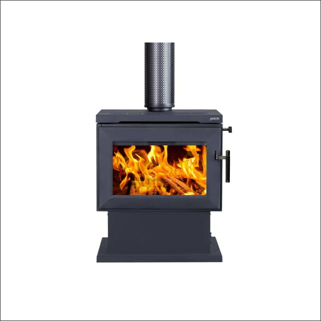 Saxon Mahogany - Heats up to 350 m² Wood Heater Saxon