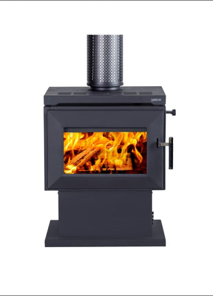 Saxon Merbau - Heats up to 250 m² Wood Heater Saxon