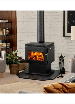 Saxon Merbau - Heats up to 250 m² Wood Heater Saxon