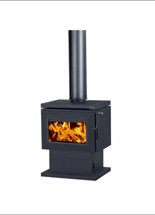 Saxon Merbau - Heats up to 250 m² Wood Heater Saxon