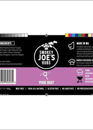 Smokey Joe's Pixie Dust BBQ Rubs and Sauces Smokey Joe's   