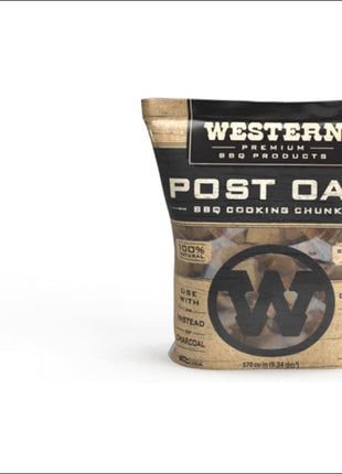 Smoking Chunks - Post Oak - 2.4 kilo box Barbecue Fuel Hark