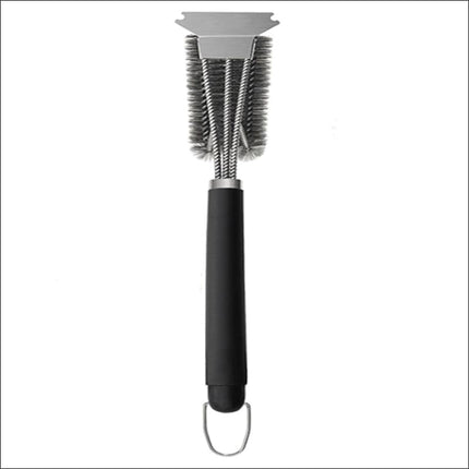 Stainless Steel Grill Brush with Scraper  Hot Things - Barbecues, Heaters, Outdoor Kitchens Barbecues and Heaters   